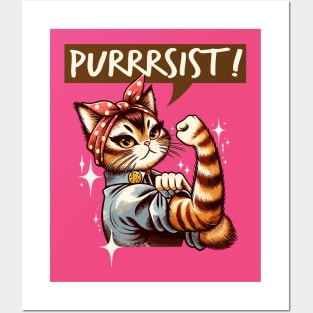 Purrrsist! Posters and Art